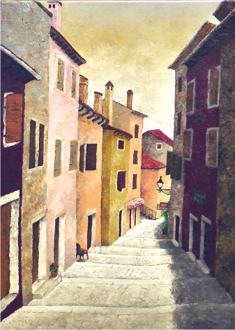 Gasse in Rovinj