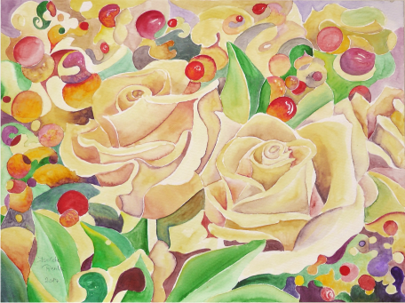 Rosen im Bouquet